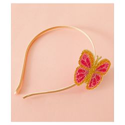 Babyhug Butterfly Applique Hair Band-Pink