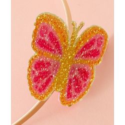 Babyhug Butterfly Applique Hair Band-Pink