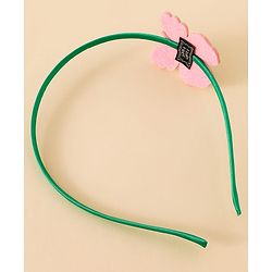 Babyhug Butterfly Applique Hair Band-Pink