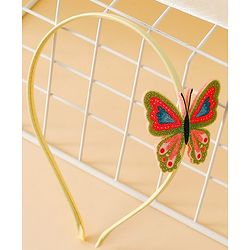 Babyhug Butterfly Applique Hair Band-Pink