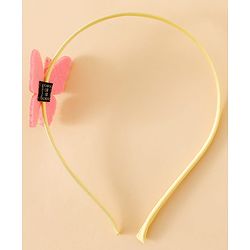Babyhug Butterfly Applique Hair Band-Pink