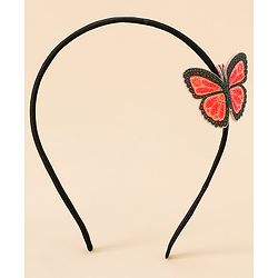 Babyhug Butterfly Applique Hair Band-Pink