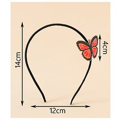 Babyhug Butterfly Applique Hair Band-Pink