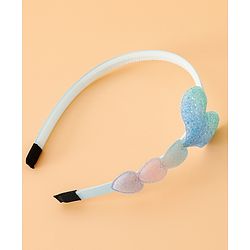 Babyhug Glitter Heart Hair Band -Free Size-Pink