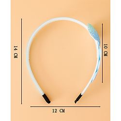 Babyhug Glitter Heart Hair Band -Free Size-Pink