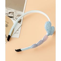 Babyhug Glitter Heart Hair Band -Free Size-Pink