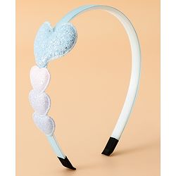 Babyhug Glitter Heart Hair Band -Free Size-Pink