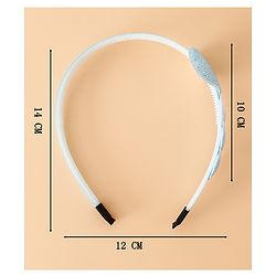 Babyhug Glitter Heart Hair Band -Free Size-Pink