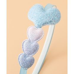 Babyhug Glitter Heart Hair Band -Free Size-Pink