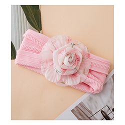 Babyhug Floral Applique Headband- Purple