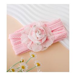 Babyhug Floral Applique Headband- Purple
