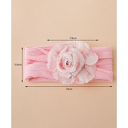 Babyhug Floral Applique Headband- Purple