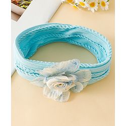 Babyhug Floral Applique Headband- Purple