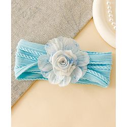 Babyhug Floral Applique Headband- Purple
