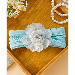 Babyhug Floral Applique Headband- Purple