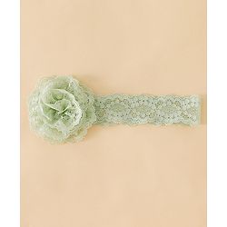 Babyhug Headband With  Floral Applique - Beige