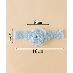 Babyhug Headband With  Floral Applique - Beige