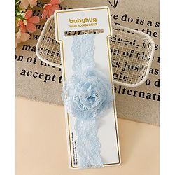 Babyhug Headband With  Floral Applique - Beige