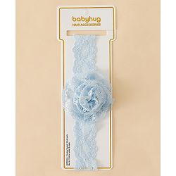 Babyhug Headband With  Floral Applique - Beige