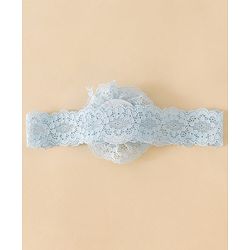 Babyhug Headband With  Floral Applique - Beige