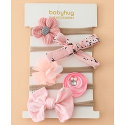 Babyhug Headbands Multicolor A Free Size Girl