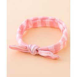Babyhug Headbands With Bow Applique Pack of 3 - Pink & White
