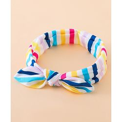 Babyhug Headbands With Bow Applique Pack of 3 - Pink & White