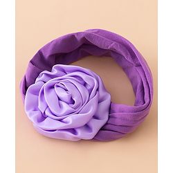 Babyhug Free Size Headbands With Floral Applique Pack of 3 - Multicolor