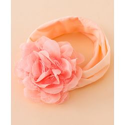 Babyhug Free Size Headbands With Floral Applique Pack of 3 - Multicolor