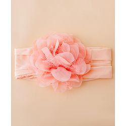 Babyhug Free Size Headbands With Floral Applique Pack of 3 - Multicolor