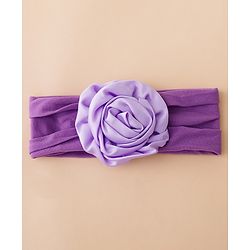 Babyhug Free Size Headbands With Floral Applique Pack of 3 - Multicolor