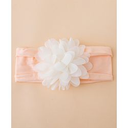 Babyhug Free Size Headbands With Floral Applique Pack of 3 - Multicolor