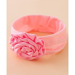 Babyhug Free Size Headbands With Floral Applique Pack of 3 - Multicolor