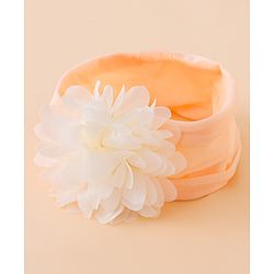 Babyhug Free Size Headbands With Floral Applique Pack of 3 - Multicolor