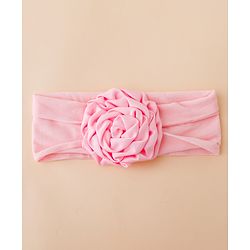 Babyhug Free Size Headbands With Floral Applique Pack of 3 - Multicolor