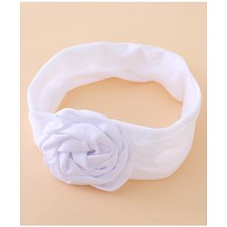 Babyhug Free Size Headbands With Floral Applique Pack of 3 - Multicolor