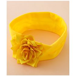 Babyhug Free Size Headbands With Floral Applique Pack of 3 - Multicolor