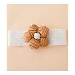 Babyhug Free Size Headbands With Floral Applique Pack of 4 - Multicolor