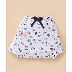 Babyhug 100% Cotton Reusable Potty Training Pull-Up Padded Pants for Babies Size 0 (9 to 12 Months)| Pack of 6| Absorbent & Washable| Toddler Training Underwear