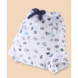 Babyhug 100% Cotton Reusable Potty Training Pull-Up Padded Pants for Babies Size 0 (9 to 12 Months)| Pack of 6| Absorbent & Washable| Toddler Training Underwear
