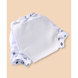 Babyhug 100% Cotton Reusable Potty Training Pull-Up Padded Pants for Babies Size 0 (9 to 12 Months)| Pack of 6| Absorbent & Washable| Toddler Training Underwear