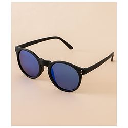 Babyhug Free Size Solid Color Sunglasses - Black & Blue
