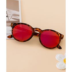 Babyhug Free Size Solid Color Sunglasses - Black & Blue