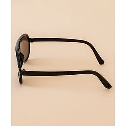 Babyhug Free Size Solid Coloured Sunglasses - Black & Blue