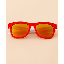 Babyhug Free Size Solid Coloured Sunglasses - Red
