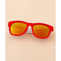 Babyhug Free Size Solid Coloured Sunglasses - Red