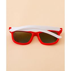 Babyhug Free Size Solid Coloured Sunglasses - Red