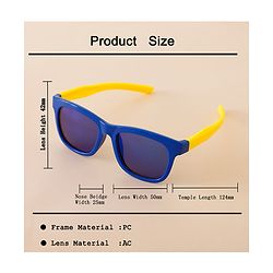 Babyhug Free Size Solid Coloured Sunglasses - Red