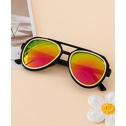 Babyhug Free Size Gradient Sunglasses - Black & Red