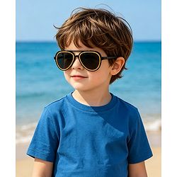 Babyhug Free Size Gradient Sunglasses - Black & Red